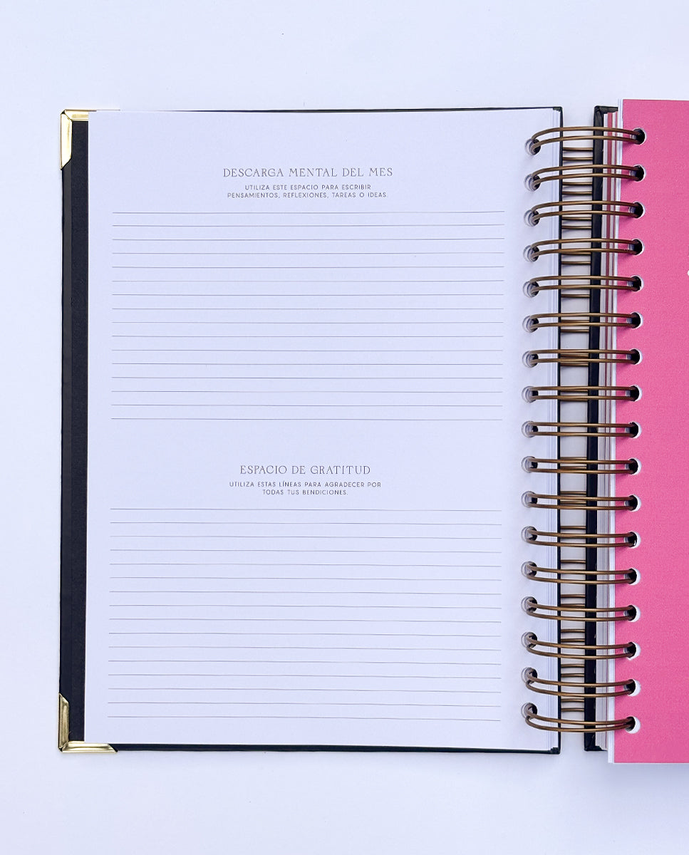 Agenda Guapa y Organizada Rosa