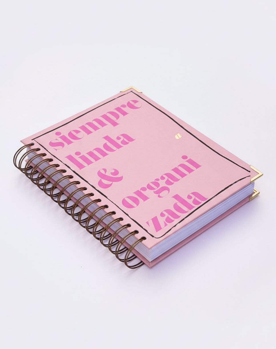 Agenda Guapa y Organizada Rosa