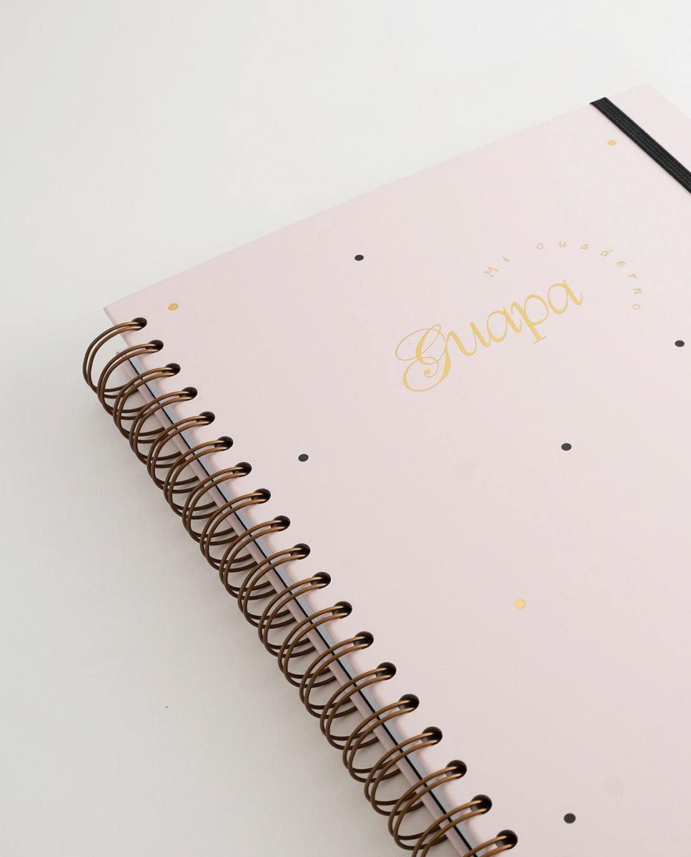 Cuaderno Guapa Líneas Rosa