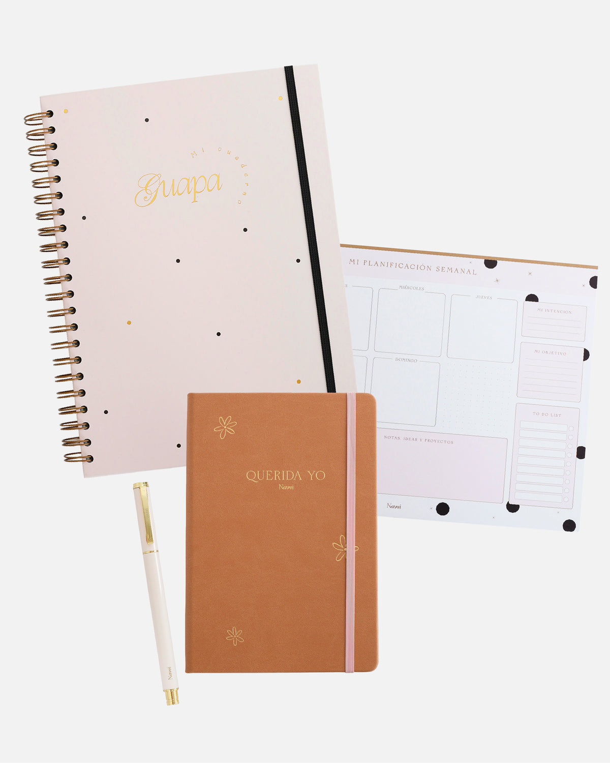 Pack Organízate Bonito Marrón ☆