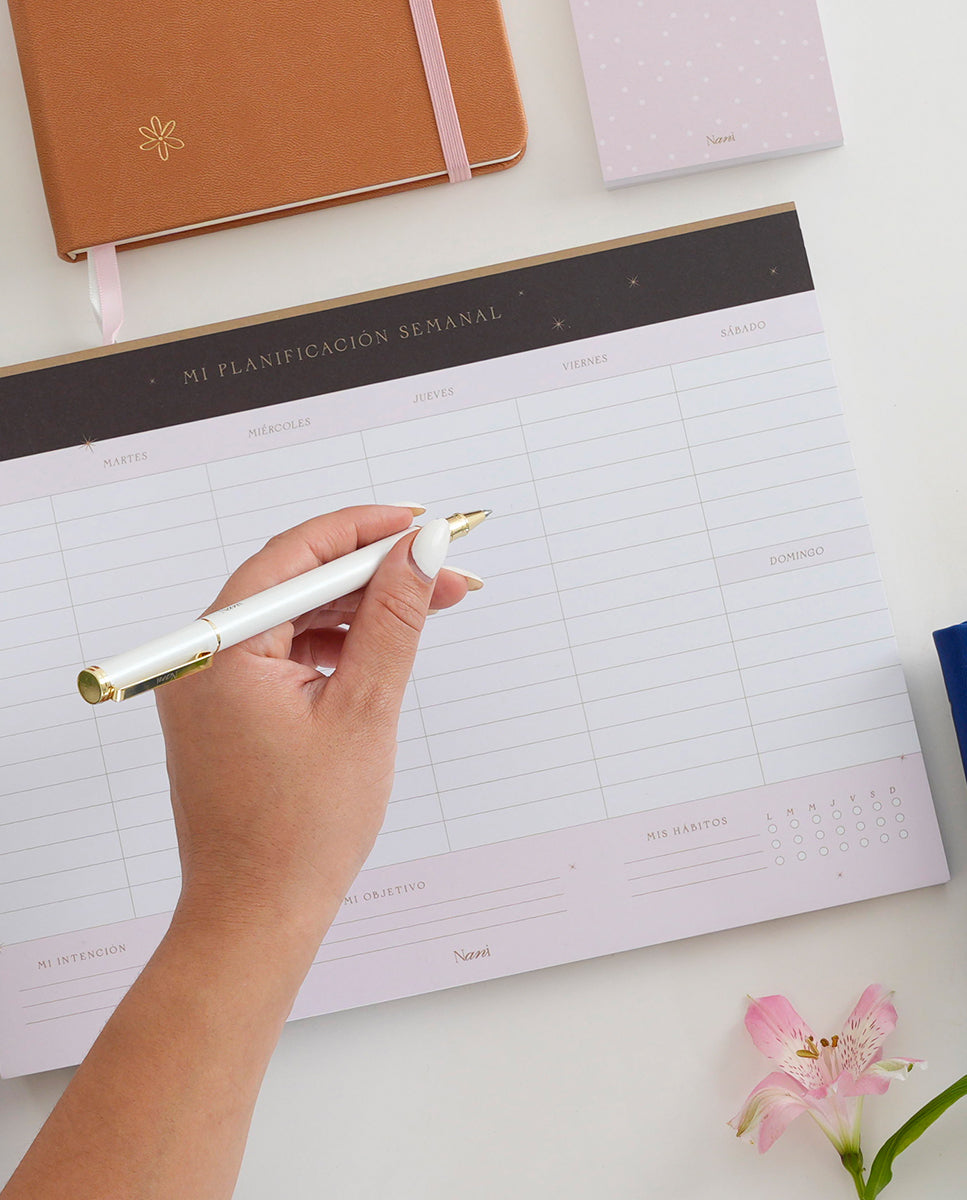 Planner semanal lineal