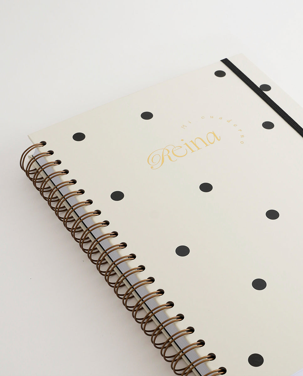 Cuaderno Reina Puntos