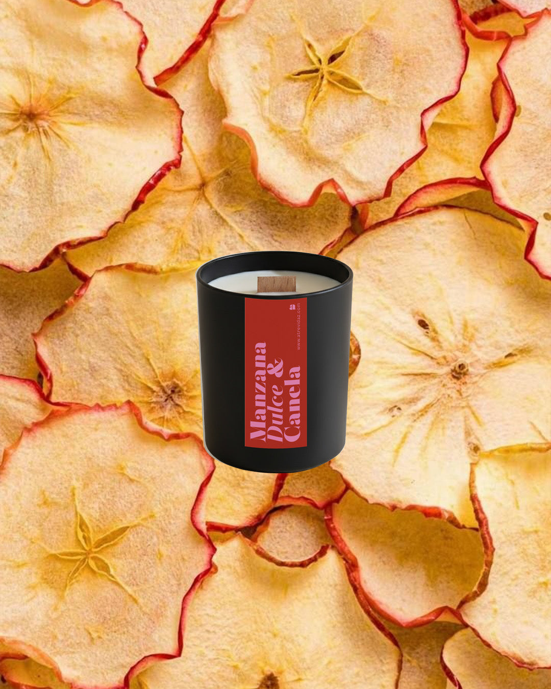 Vela Manzana Dulce y Canela